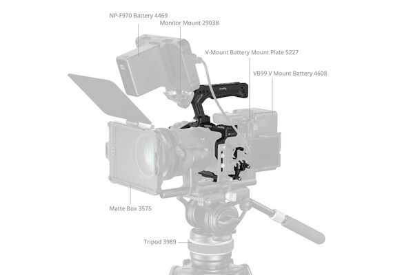 SMALLRIG 6379 Kit Cage HawkLock Quick-Release Canon EOS R6 V