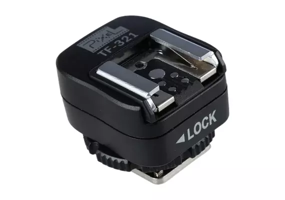 PIXEL Adaptador Hotshoe E-TTL TF-321 para Canon
