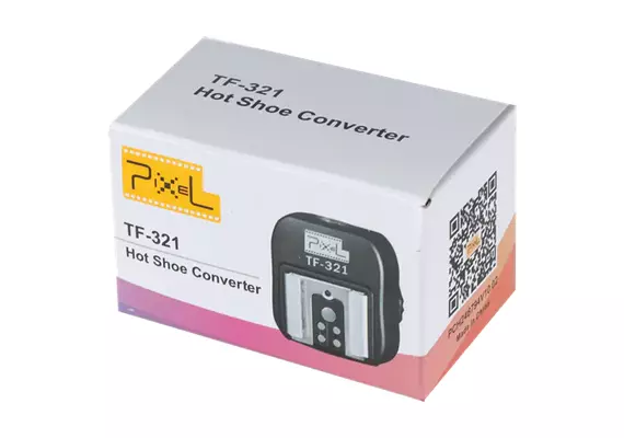 PIXEL Adaptador Hotshoe E-TTL TF-321 para Canon