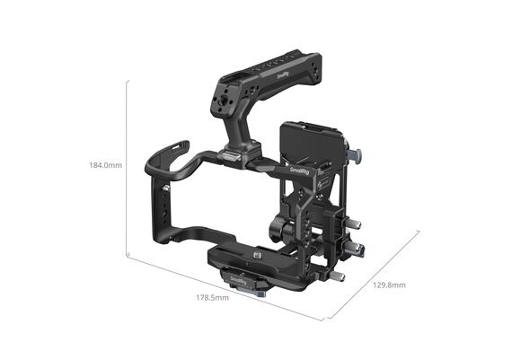 SMALLRIG 6381 Kit V-Mount Cage HawkLock Quick-Release Canon EOS R6 V