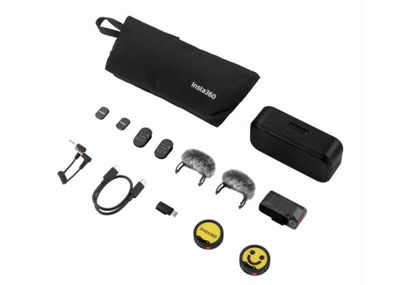 INSTA360 Mic Pro 2TX+ 1RX + CX​