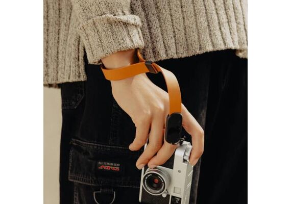 PEAK DESIGN Correia de Pulso Cuff Leather - Amber