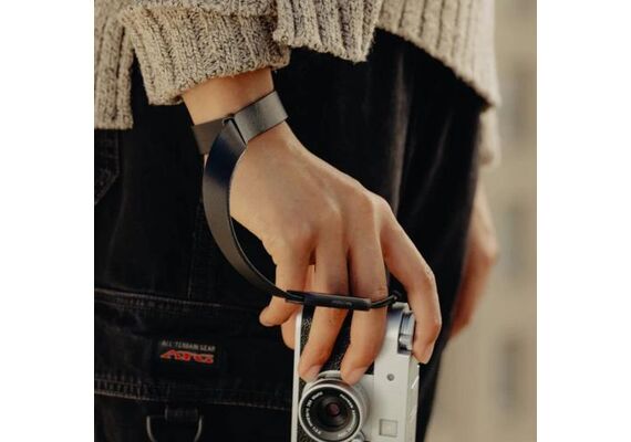 PEAK DESIGN Correia de Pulso Cuff Leather - Preto