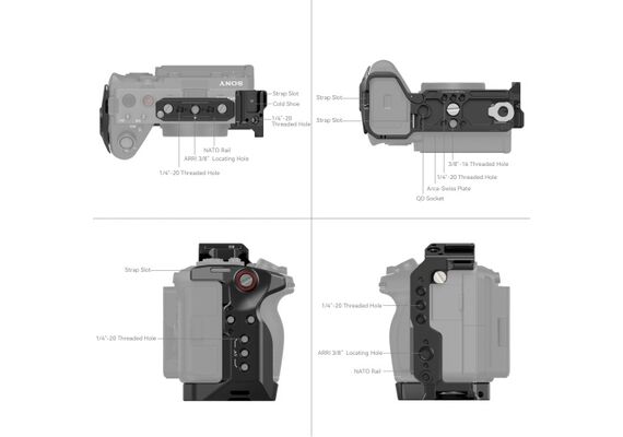 SMALLRIG 4183B Cage Sony FX3/FX30