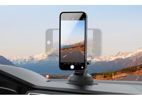 TELESIN Suporte Giratório de Ventosa para Smartphone