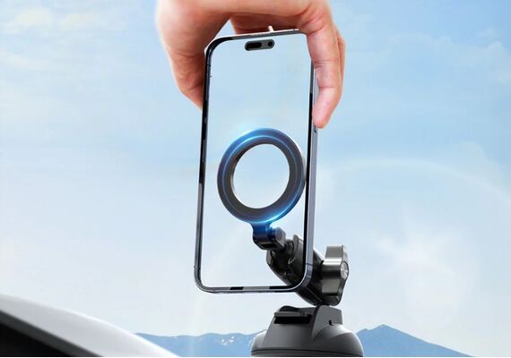 TELESIN Suporte Giratório de Ventosa para Smartphone