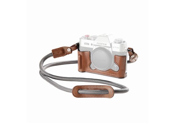 SMALLRIG Kit Half Case para Fujifilm X-T30 III - Castanho