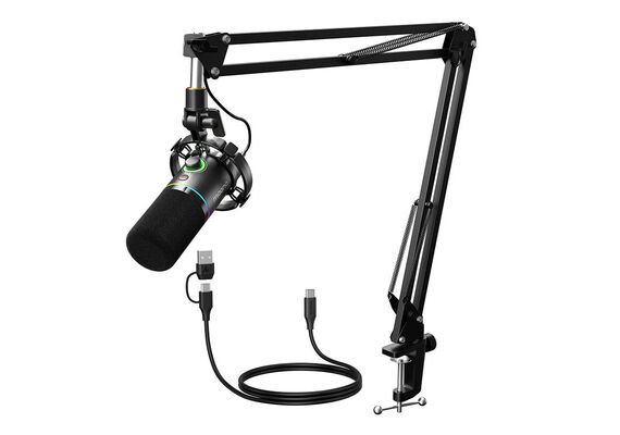 MAONO Microfone Dinâmico PD200XS - Preto