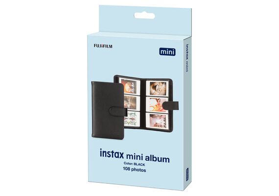 INSTAX Álbum Fotografias Pérola Instax Mini - Preto