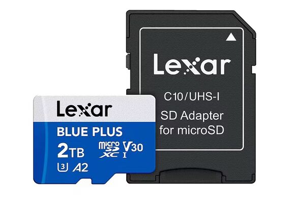 LEXAR BluePlus MicroSDXC 170MB/s V30 U3 UHS-I - 2TB