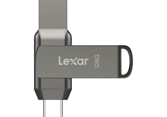 LEXAR Pen Jumpdrive D400 OTG Dual USB-A/USB-C 3.1 130MB/s - 128GB
