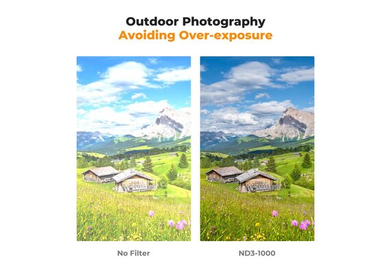 K&F CONCEPT Filtro Densidade Variável ND3-ND1000 NANO-D Series – 82mm