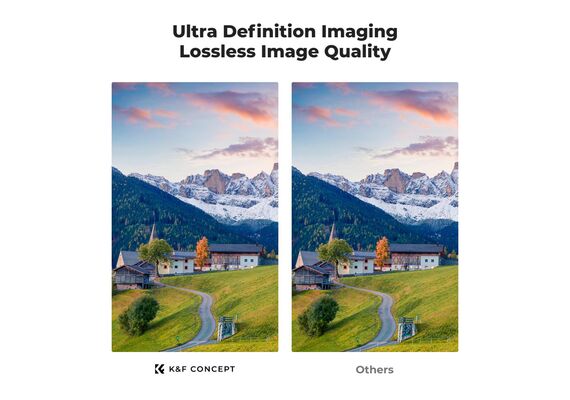 K&F CONCEPT Filtro Densidade Variável ND3-ND1000 NANO-D Series – 58mm