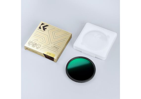 K&F CONCEPT Filtro Densidade Variável ND3-ND1000 NANO-D Series – 58mm