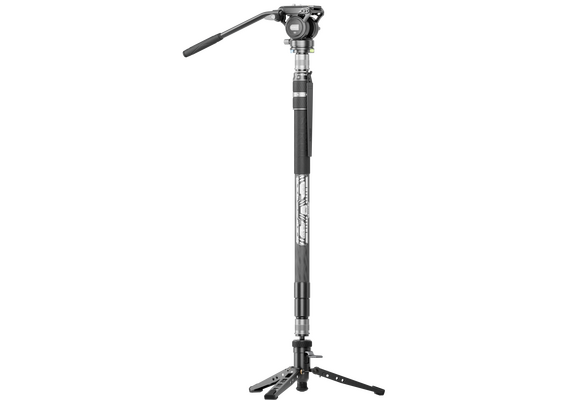 SIRUI Rapid System Monopé de Carbono SVM-165P + Cabeça Fluida S3