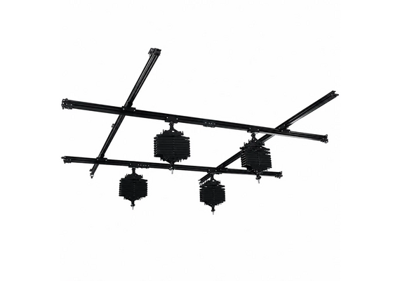 FALCON EYES Sistema de Carris de Teto B-3030D 3x3m com 4 Pantógrafos