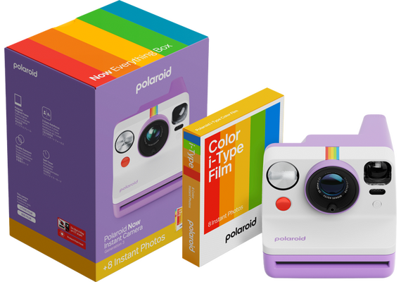 POLAROID Now Generation 3 Bundle (8 fotos) - Lilás