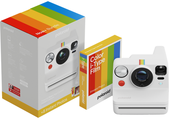 POLAROID Now+ Generation 3 Bundle (8 Fotos) - Branco