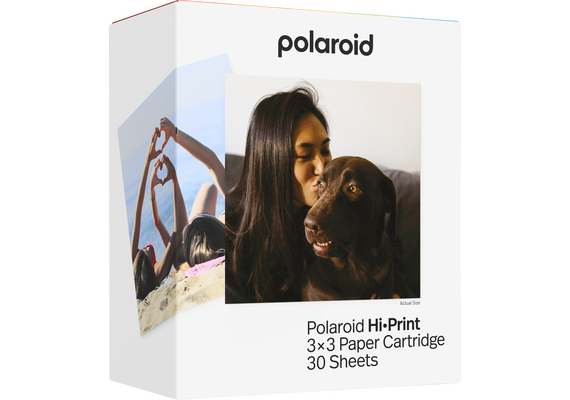 POLAROID Papel Instantâneo 3×3 Hi-Print - 30folhas