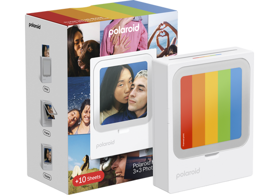POLAROID Impressora Hi·Print 3x3 Bundle (10 fotos)