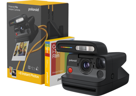 POLAROID Flip Bundle (8 fotos) - Preto