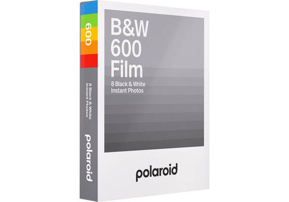 POLAROID Papel Fotográfico BW 600 - 8uni