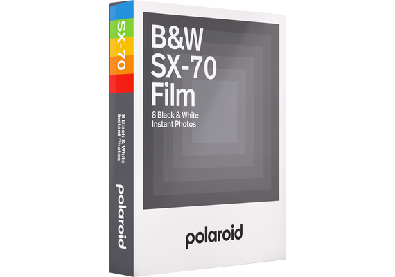 POLAROID Papel Fotográfico BW SX-70 Film - 8uni