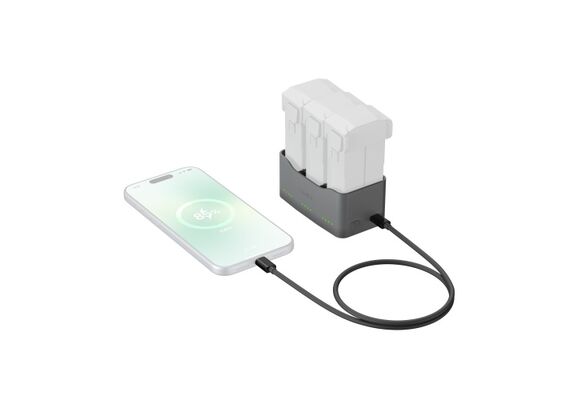 SMALLRIG 6501 Hub de Carregamento para Baterias DJI Mini 3/4/5 Pro 65W