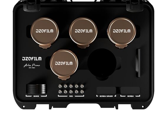 DZOFILM Kit Cine Arles Lustre Vista Vision 25/35/50/75mm PL-Mount