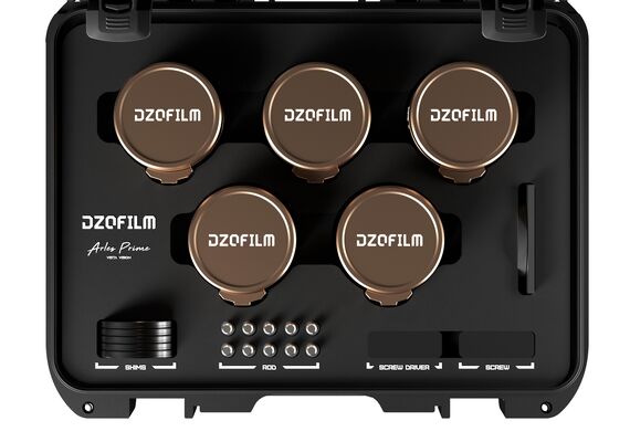 DZOFILM Kit Cine Arles Lustre Vista Vision 14/21/40/135/180mm PL Mount