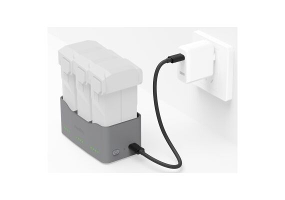 SMALLRIG 6501 Hub de Carregamento para Baterias DJI Mini 3/4/5 Pro 65W