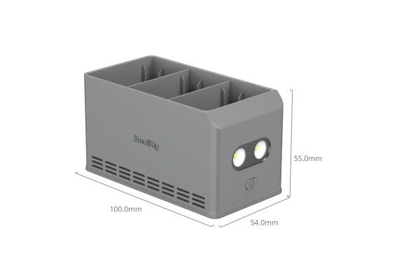 SMALLRIG 6502 Hub de Carregamento para Baterias DJI Mini 3/4/5 Pro 100W