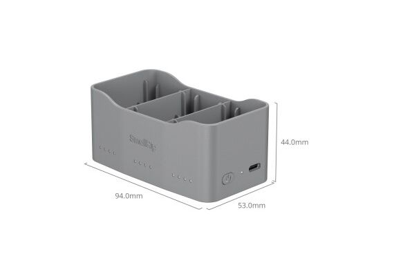SMALLRIG 6501 Hub de Carregamento para Baterias DJI Mini 3/4/5 Pro 65W