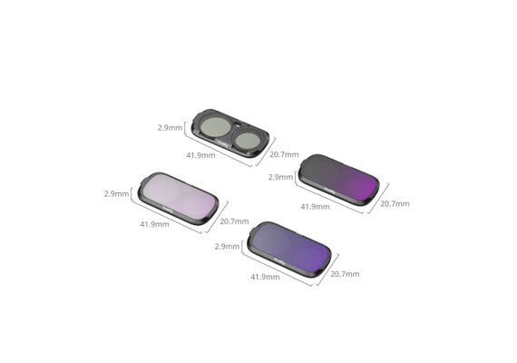 SMALLRIG 6688 Kit de Filtros para Insta360 Luna Ultra