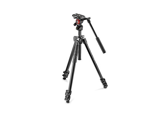 MANFROTTO MK290LTA3-V Tripé  290 Light + Cabeça de Video Fluida Befree