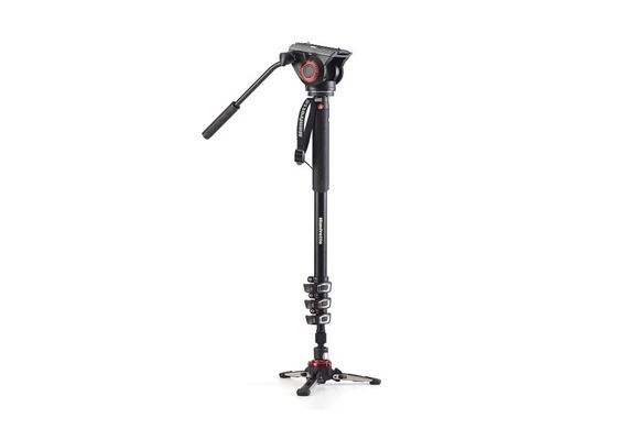 MANFROTTO Monopé MVMXPRO500 com Cabeça de Video Fluida MVH500AH e Base