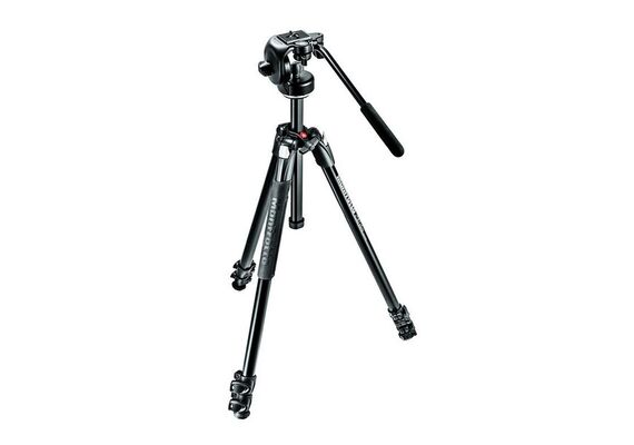 MANFROTTO MK290XTA3-2W - Kit Tripé com Cabeça 128RC QR Micro Fluid
