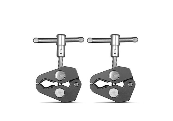 SMALLRIG Garra 2058 para Tubos de 12mm até 55mm com rosca 1/4" e 3/8" (2 unidades)