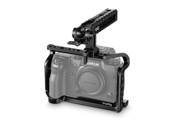 SMALLRIG Cage 2135 para Fujifilm X-H1 com Nato Top Handle