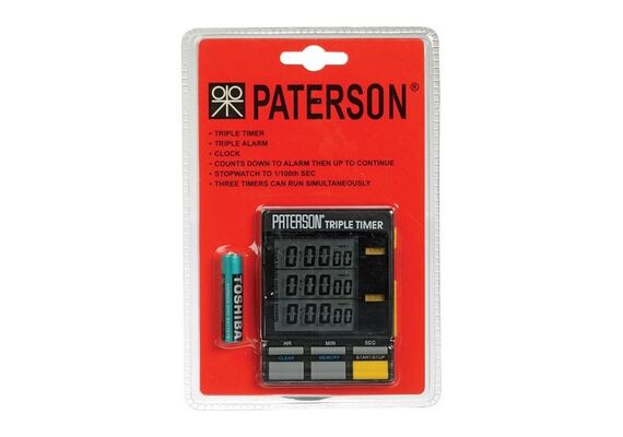 PATERSON Temporizador Triplo