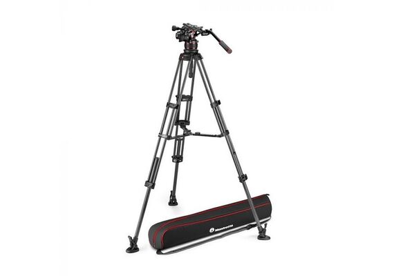 MANFROTTO MVK612TWINMC Tripé de Video Carbono MVTTWINMC + Cabeça de Video MVH612AH