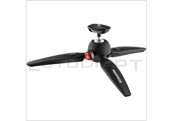 MANFROTTO Mini Tripé/Punho com Cabeça de Bola PIXI EVO - Preto
