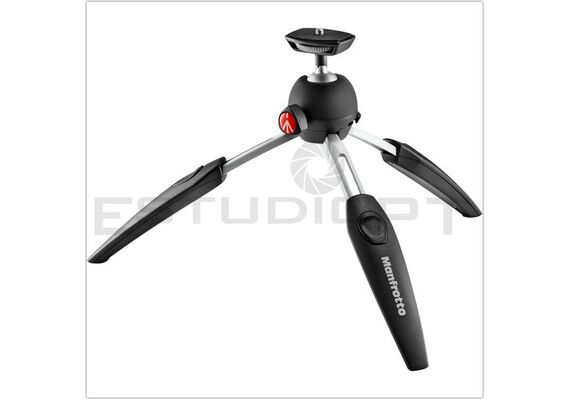 MANFROTTO Mini Tripé/Punho com Cabeça de Bola PIXI EVO - Preto