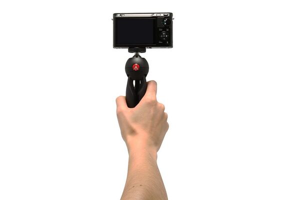MANFROTTO Mini Tripé ou Punho  MTPIXI-B com Cabeça (Preto)