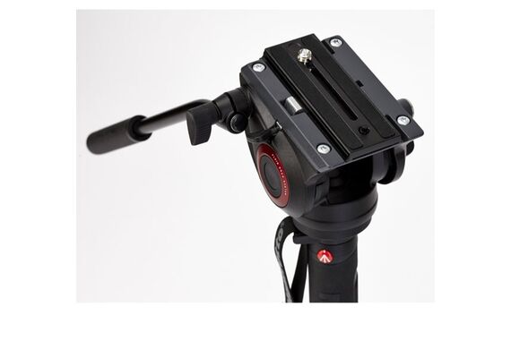 MANFROTTO Monopé MVMXPRO500 com Cabeça de Video Fluida MVH500AH e Base