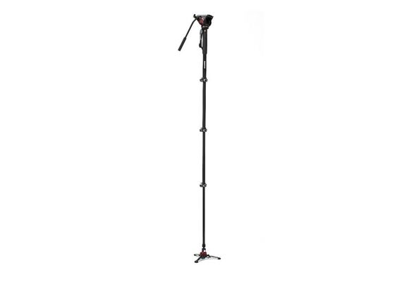 MANFROTTO Monopé MVMXPRO500 com Cabeça de Video Fluida MVH500AH e Base