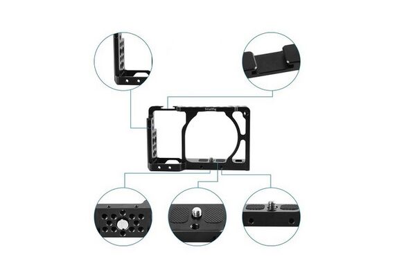 SMALLRIG Cage 1661 para Sony A6000 / A6300 / A6500