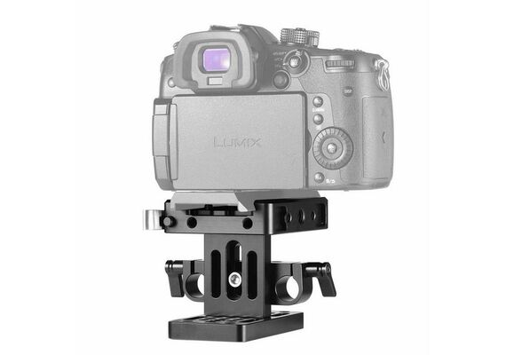 SMALLRIG 2039 Base de Sapata (Manfrotto) com Suporte de Tubos de 15mm