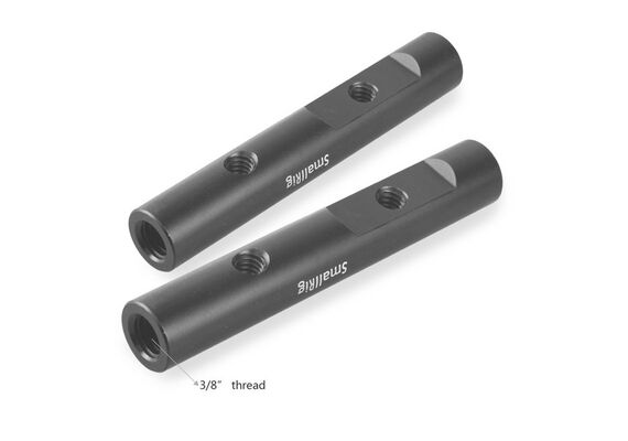 SMALLRIG 1947 Tubos 15mm Alumínio 90cm com Rosca 1/4 (2 unidades)