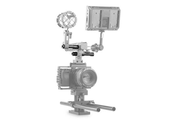 SMALLRIG 1947 Tubos 15mm Alumínio 90cm com Rosca 1/4 (2 unidades)